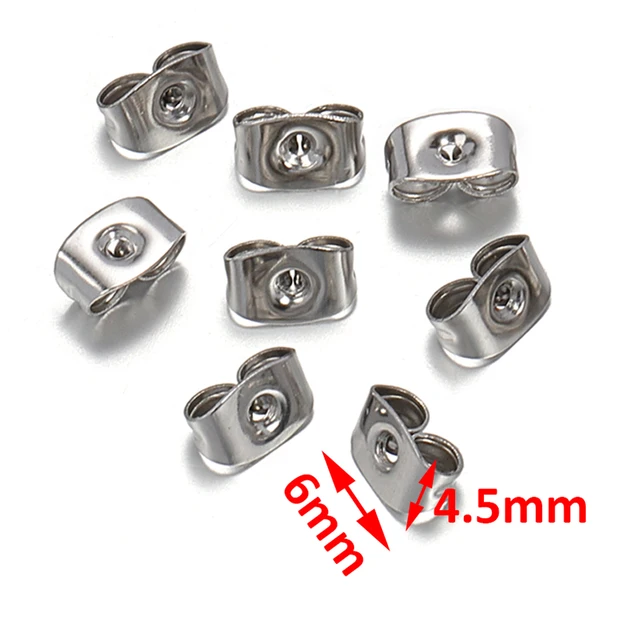 Stainless steel round ball ear studs