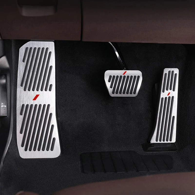 자동차 가속 브레이크 페달 보호 장식 커버 액세서리, BMW X1 X2 X3 X4 X5 X6 3 5 7 시리즈 F10 F02 E90 E70 F15