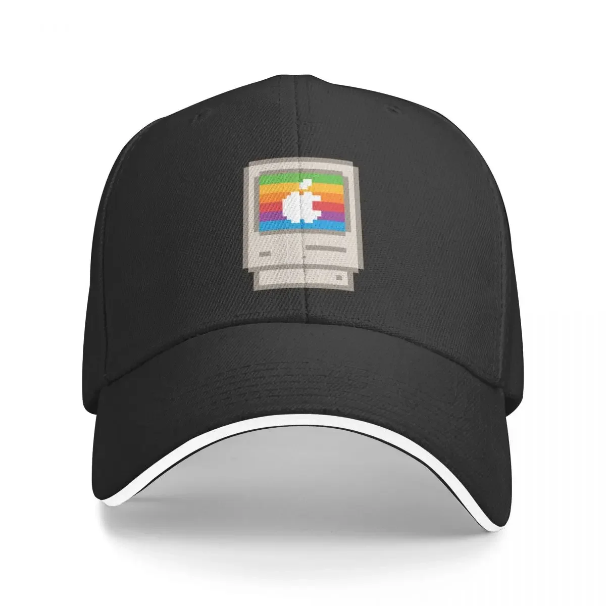 

Original Mac 128 With Rainbow Color Baseball Cap Sunscreen beach hat Sunhat Men's Caps Women's