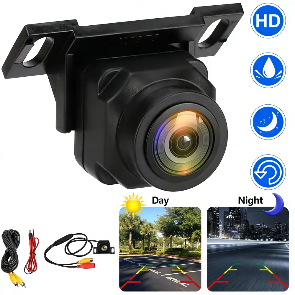 720P AHD Vehicle Rear View Reverse Camera CVBS 170 Degree Night Vision ...