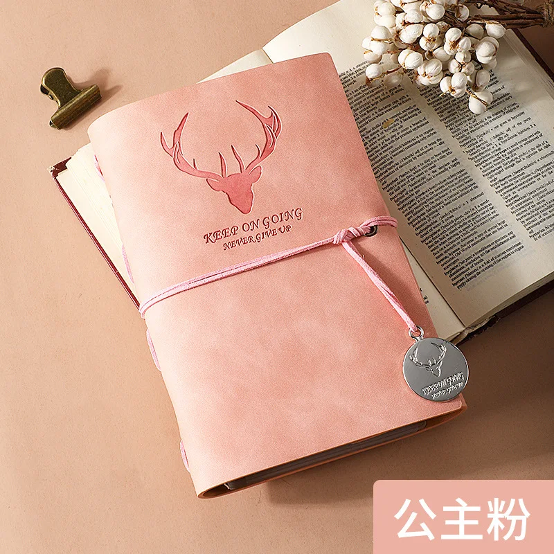 Handbook Loose-Leaf Detachable Cute Japanese Simple Literary College Student Notebook 