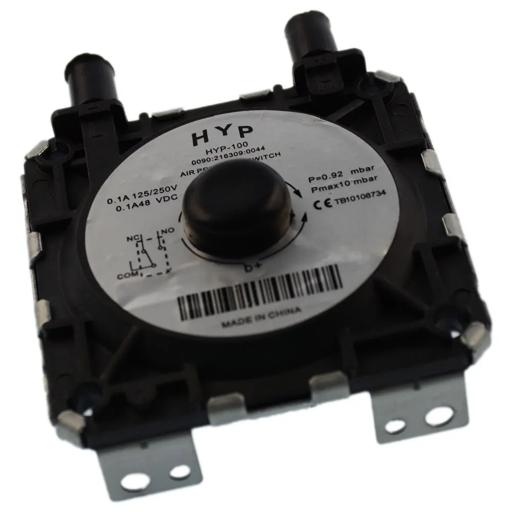 S204536 Pressostato Aria Per Glowworm Baxi Ferroli Hyp-100 0.92 Mbar, Pmax 10Mbar 0.1A 125/250V 0.11 A48 Vdc - 92Pa