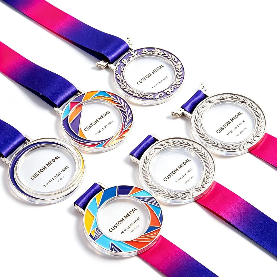 Medaglia Personalizzata per Premi di Competizione in Corsa, Danza, Nuoto, Boxe, Tennis da Tavolo, Badminton ed Eventi Sportivi - immagine 2