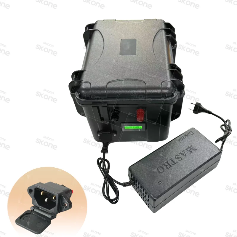 12V 24V Rechargeable Battery 100Ah-400Ah for Boat RV Solar Backup Power