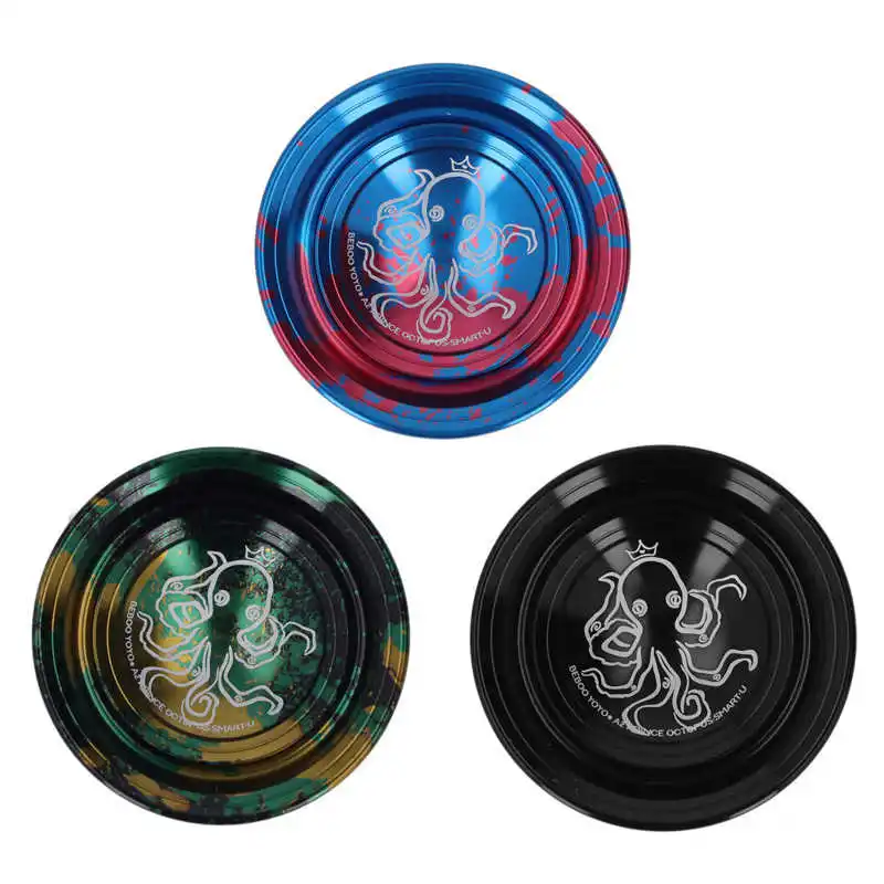 Children Yoyo Ball Alloy Professional Unresponsive Yoyo Toy with Replacement Strings