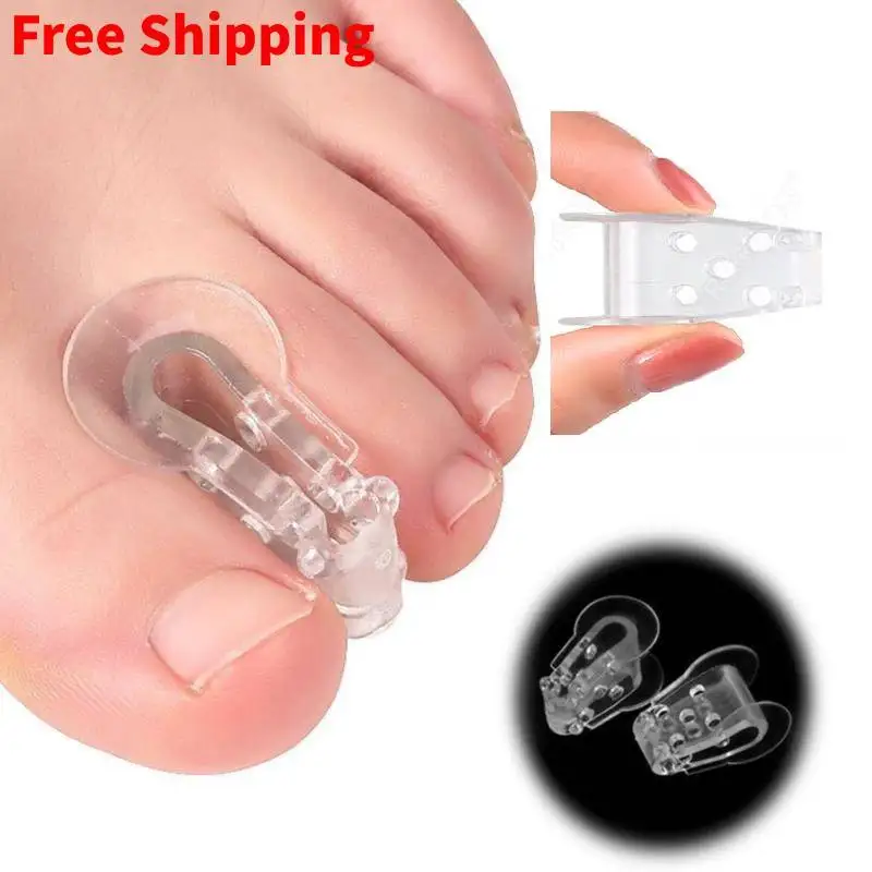 

70Pcs=35Pairs Hallux Valgus Foot Big Toe Straightener Bunion Corrector Orthotics Feet Bone Thumb Adjuster Correction Pedicure