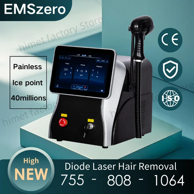Alexandrite Ice Platinum Laser 3500W Potente epilatore Macchina laser a diodi professionale Depilatore permanente per donna 1