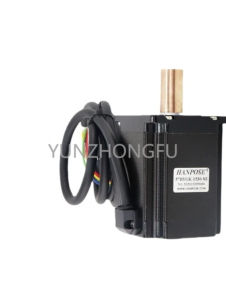 

57 Stepper Motor Hollow Shaft Two-phase Four-wire Ventilated Perforated 3d Printing Engraving Machine Double Outlet