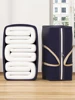 1PC large capacity moving doggy bag Clothes organizer bag Foldable quilt organizer bag Tidy dormitory bedroom 5