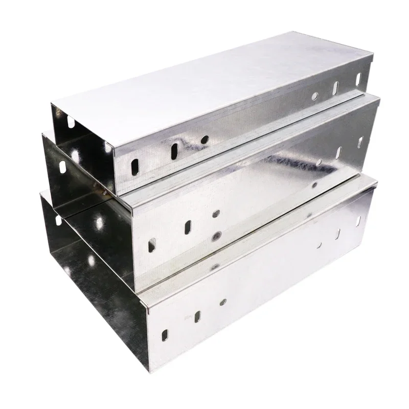 China Professional factory high quality 100*50mm flexible metal Galvanized cable trunking