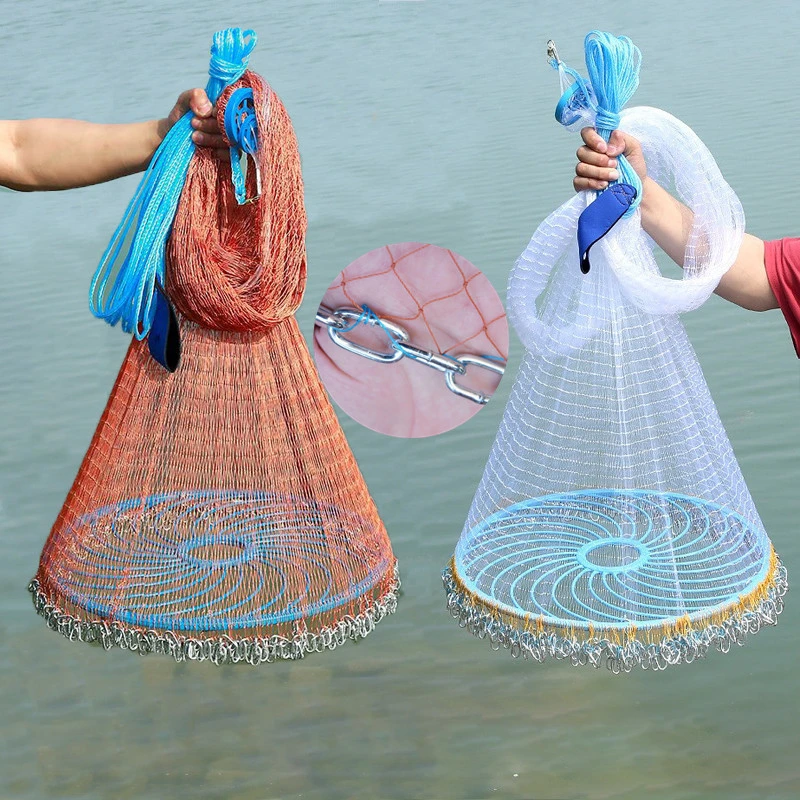 Fishing Net Small Fish Korean Nets Fishing 7 Chain Fishing Net