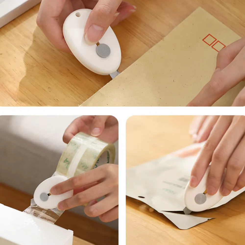 Utility Knife 1 Pcs Creative Mini Portable Art Knife Paper Blade Office Stationery Cutting Supplies