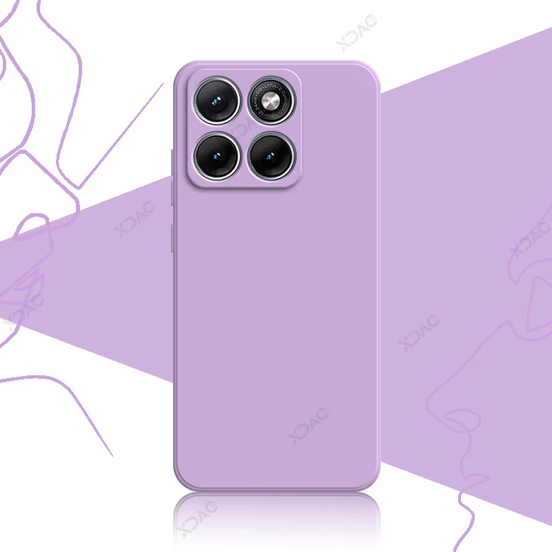 Premium Silicone Case Phone Cover with Soft Microfiber Lining - Enhanced Protection and Style