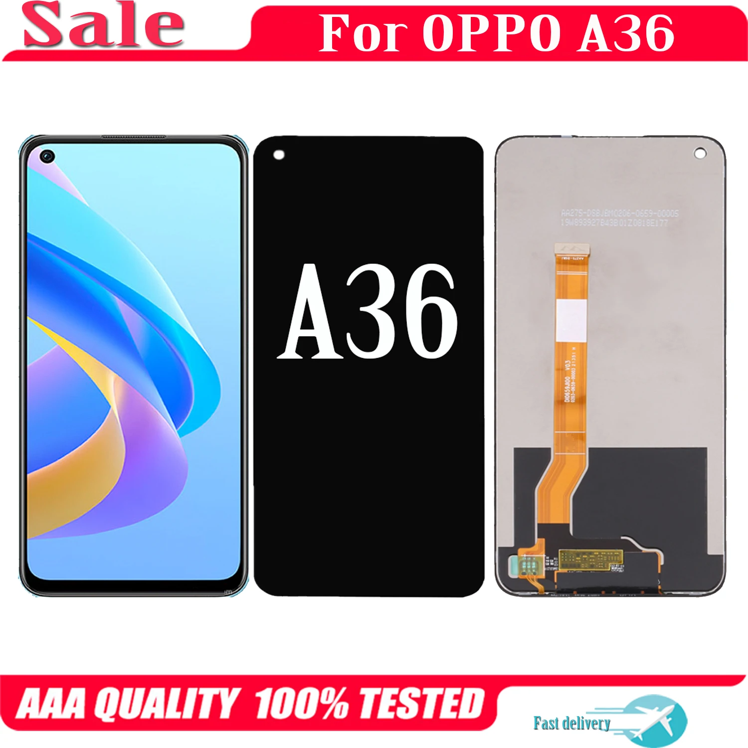 

Для OPPO A36 PESM10 ЖК-дисплей сенсорный экран сменный дигитайзер в сборе