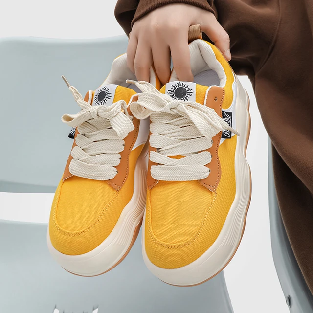 I FINALLY GOT THEM | Shoes wallpaper, Yellow shoes, Vans shoes outfit