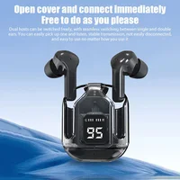 Écouteurs intra-auriculaires sans fil Bluetooth, véritables écouteurs binauraux, écouteurs de sport TWS, basses stéréo, écouteurs pour téléphone 6