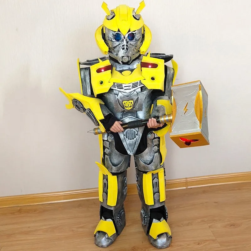 

New Human Size Easy Wearing Movie Cosplay Re Dino Adult Robot Costume Wearable Robot Prop Children's Edition Birthday Cool Gift