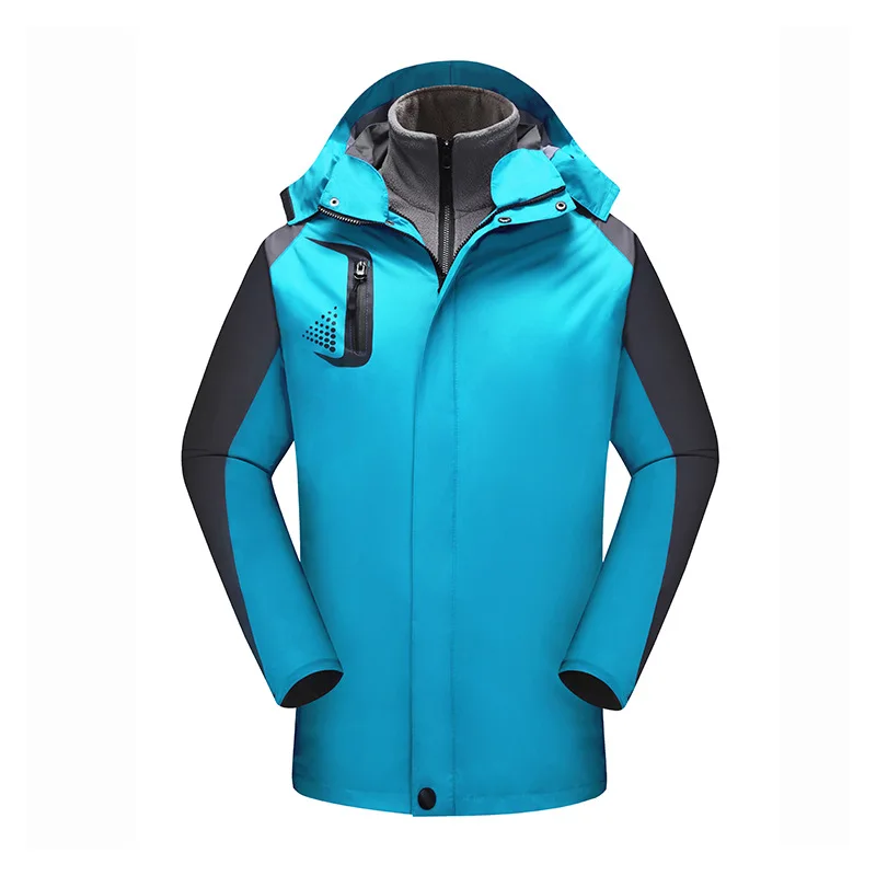 Embroidery Women Men Winter Skiing Coat Keep Warm Outdoor Sports Snowboard Clothing Windproof Thicken Thermal Skating Jackets
