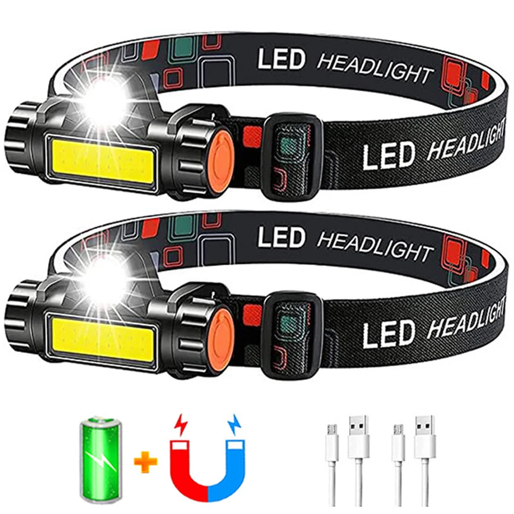 Lampada USB Torcia LED Da Pesca Ricaricabile USB - Luce COB E UV Nera, Per Esche E Attrezzatura, Impermeabile. Torcia Da Pesca LED Ricaricabile - Foto 10