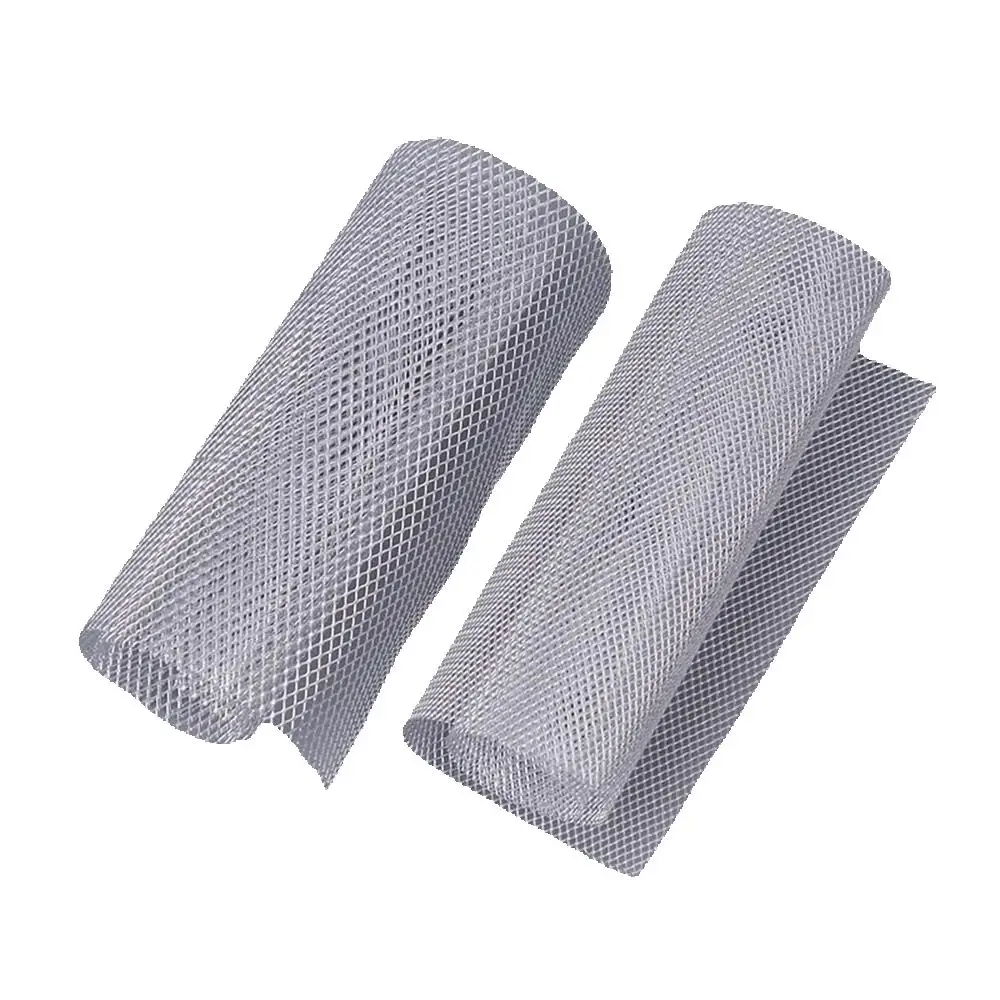 10X24CM Miniatur Metall Mesh DIY Modell Machen Kits HO Eisenbahn Zug Stacheldraht Zaun Tank Modell Filter Mesh für Diorama 1PC – Detail 1