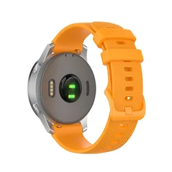Sport Silicone Band for Smartwatch - Premium Wristband Bracelet Replacement Strap (Orange)