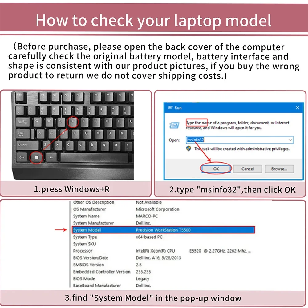 J1knd-laptopバッテリー,11.1v,dell Inspiron用,n7010, n7110, n5010, n5010, n5110,  n5030, n5040, n5050, 3520, n4010, 3420, m5030 - AliExpress