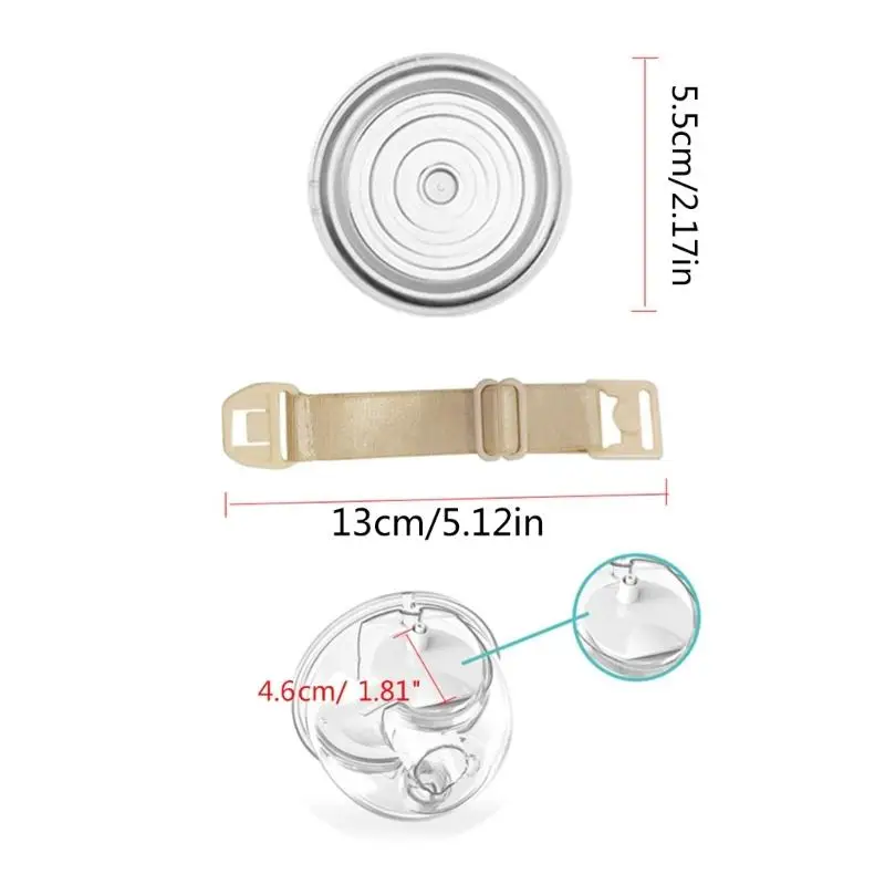 Breast Pump Accessories Wearable Breast Parts Milk Collector