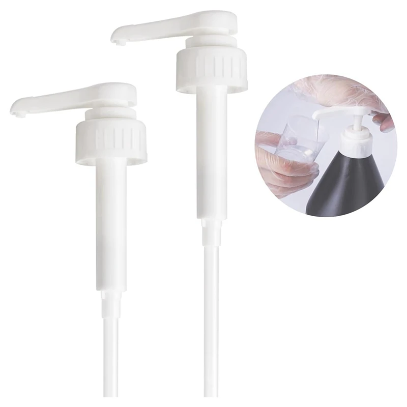 Upgraded High-Output Gallon Pump Dispenser, 2Pcs Heavy-Duty Leak Proof Large Resin Pump Dispenser