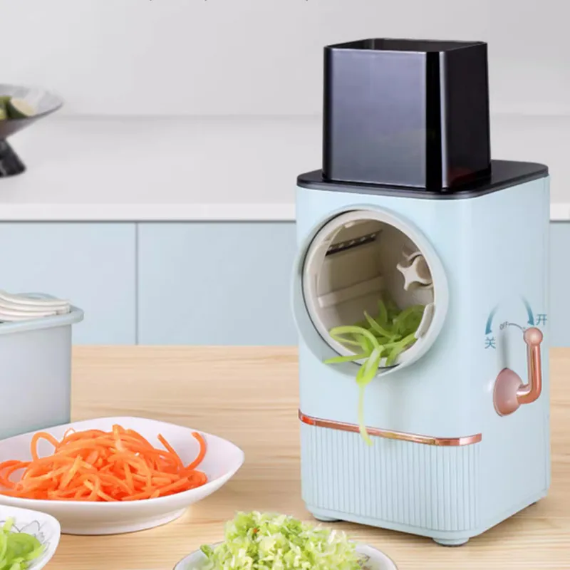 Appareil à Salade SweetAlice Zoku ZK113-PU – Râpe électrique 300W