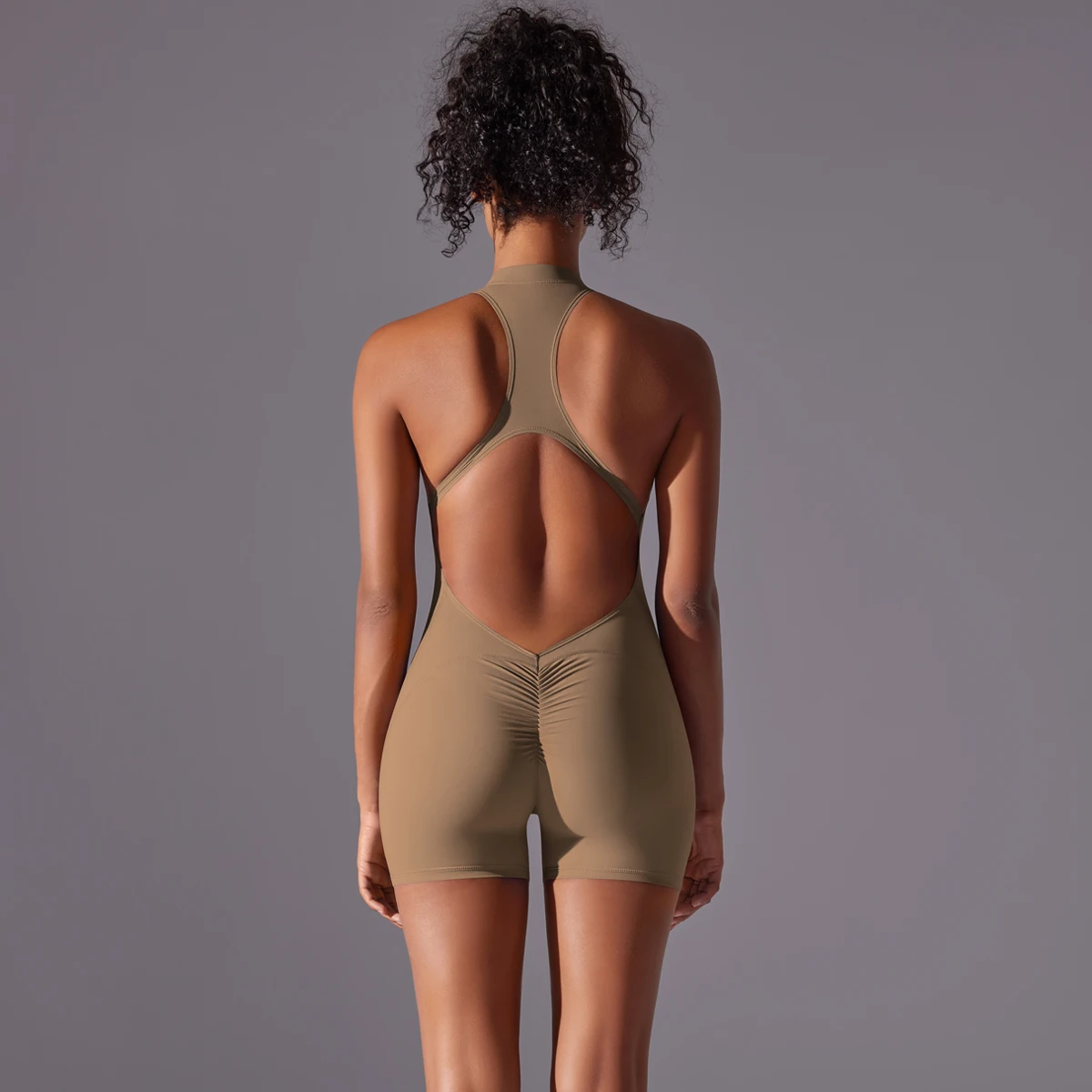 Women Bodysuits Gym Push Up Workout Clothes 6
