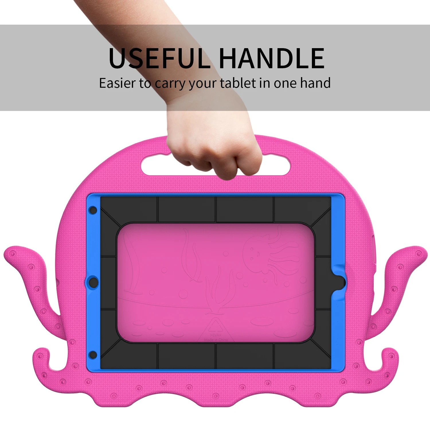 For IPad Air 4 10.9 2020 Pro 11 2018 2021 Stand Case Shockproof Kids EVA Cover For IPad 10.2 2021 Pro 10.5 Air3 Mini 6 5 4 3 2_voghion.com