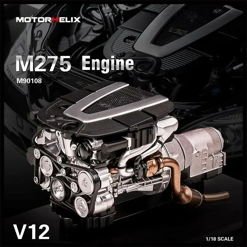 Motorhelix MH 1:18 Engine ABS Model - AliExpress 26
