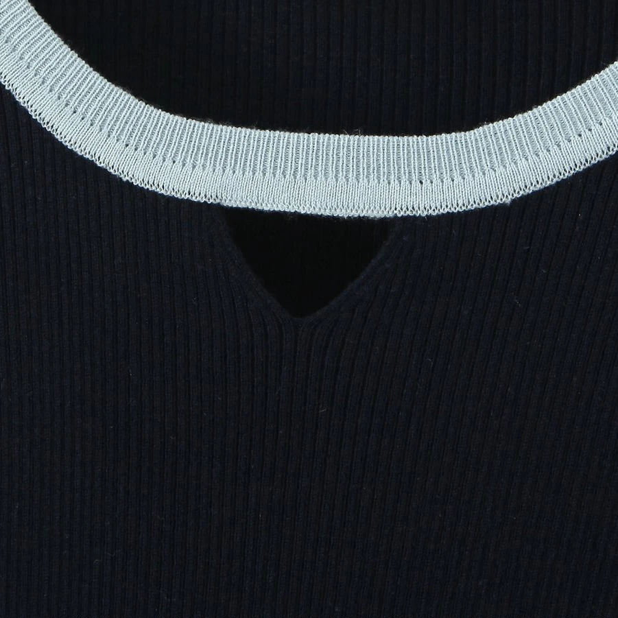 XXXL Fashion Plus Size Women's Sweater Premium Minimalist Slim Gradient Bright Color Wool Knitted Jumpers Antumn Winter 9412