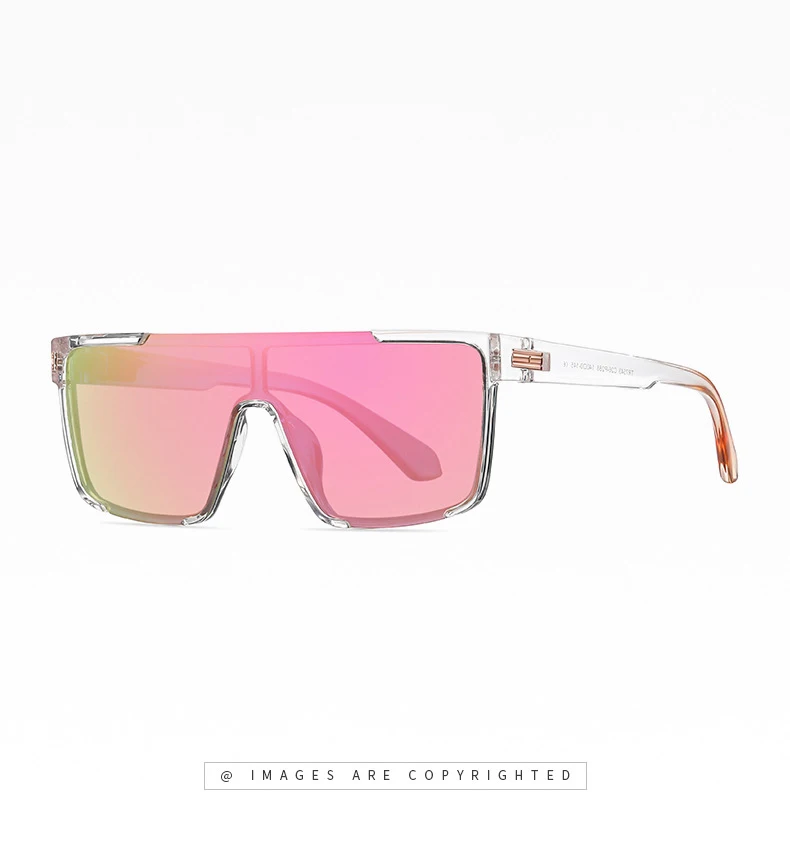 Flat Top Square Sunglasses For Men And Women Uv400 Protection_voghion.com