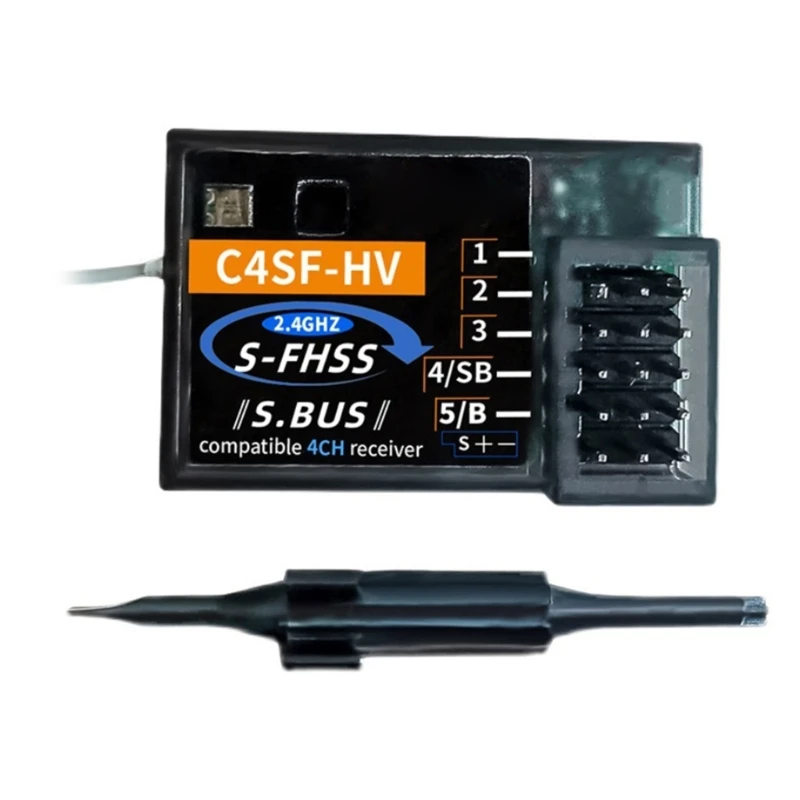 C4SF HV Splash Resistant Receiver For FutabaS FHSS FHSS SBUS 3PV 3PK 4PKS 7PK drone accessories drone repair parts