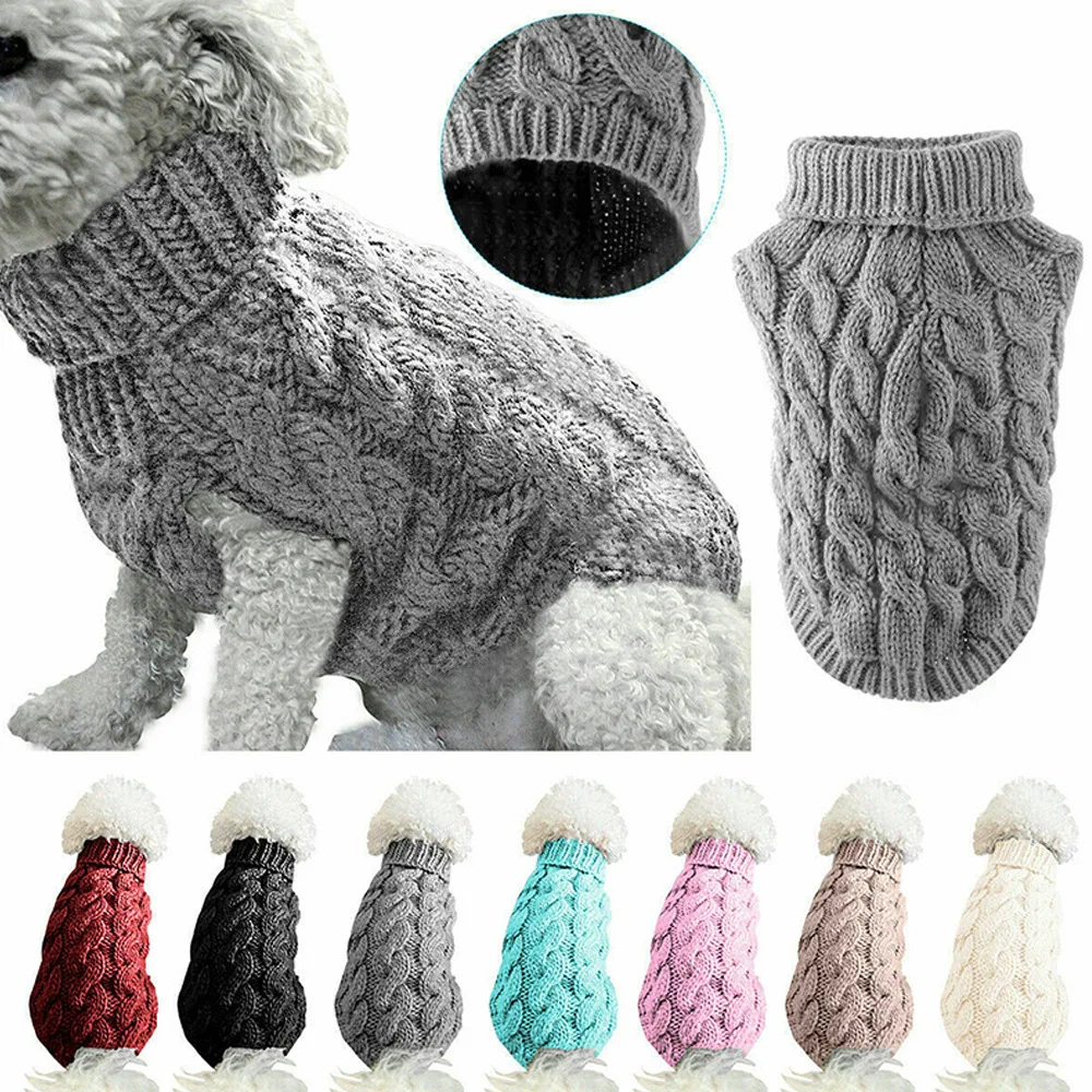 Warm Knit Pet Sweater 2