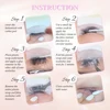 NAGARAKKU Professional Eyelashes Glue Remover False Eyelashes Tools Eyelash Extensions Tools Fruit Smell Cream Cream Remover 5
