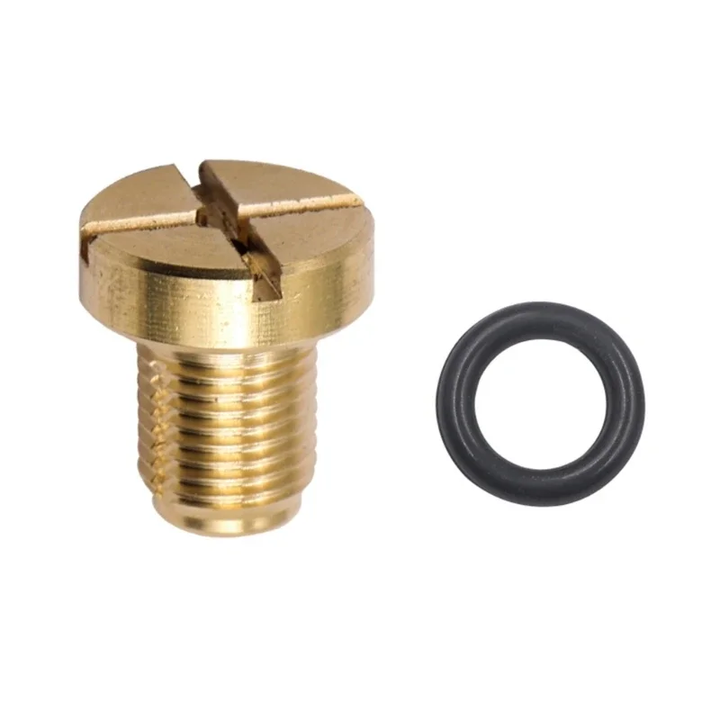 Coolant Expansion Screw Durable Brass Coolant Expansion Screw Reliable Water Drainage Screw 17111712788 Replacement Suitable for E36 E39 E46