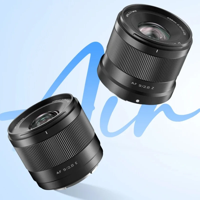 VILTROX AF 9mm F2.8 에어 렌즈 APS-C 자동 초점 카메라 렌즈 ( E, 후지필름 XF, 니콘 Z 마운트 미러리스 카메라용)