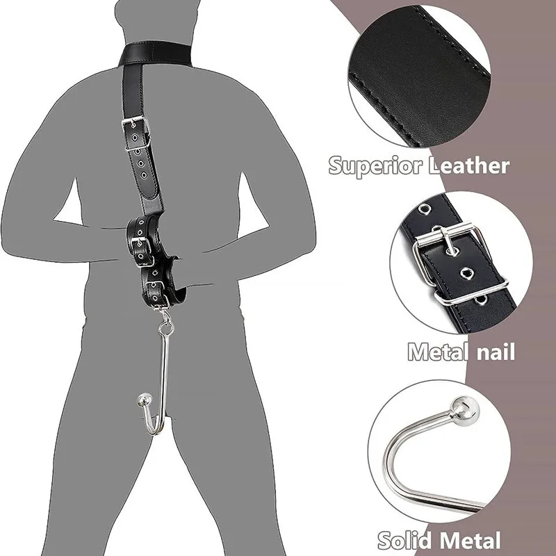 Analkrok analplugg bdsm-set för bondagelek för par_voghion.com