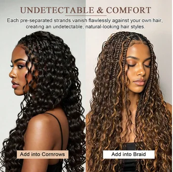 Brown Straight Human Hair Crochet #2 Feather Hair Extensions 100% Remy #4 Human Hair Extension Feather Crochet Hair HairUGo 1