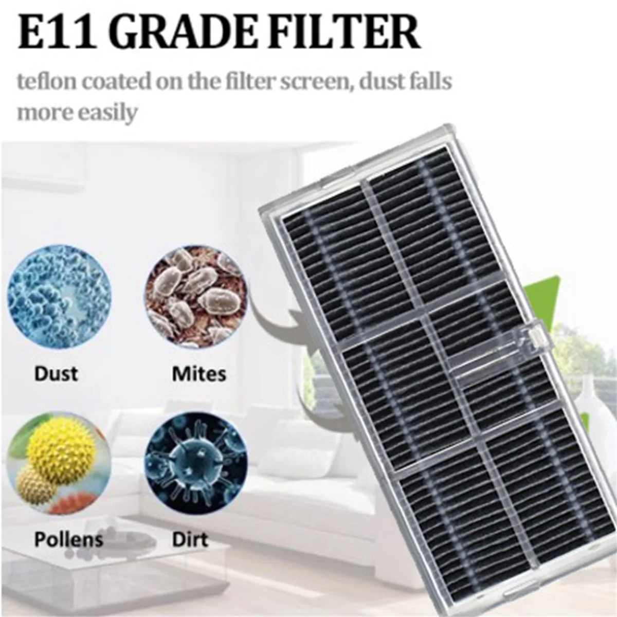 FZFZ 10PCS Filters Replacement Parts for Bot X40 /X40 Pro/ X40 Ultra Vacuum Cleaner Washable HEPA Filters