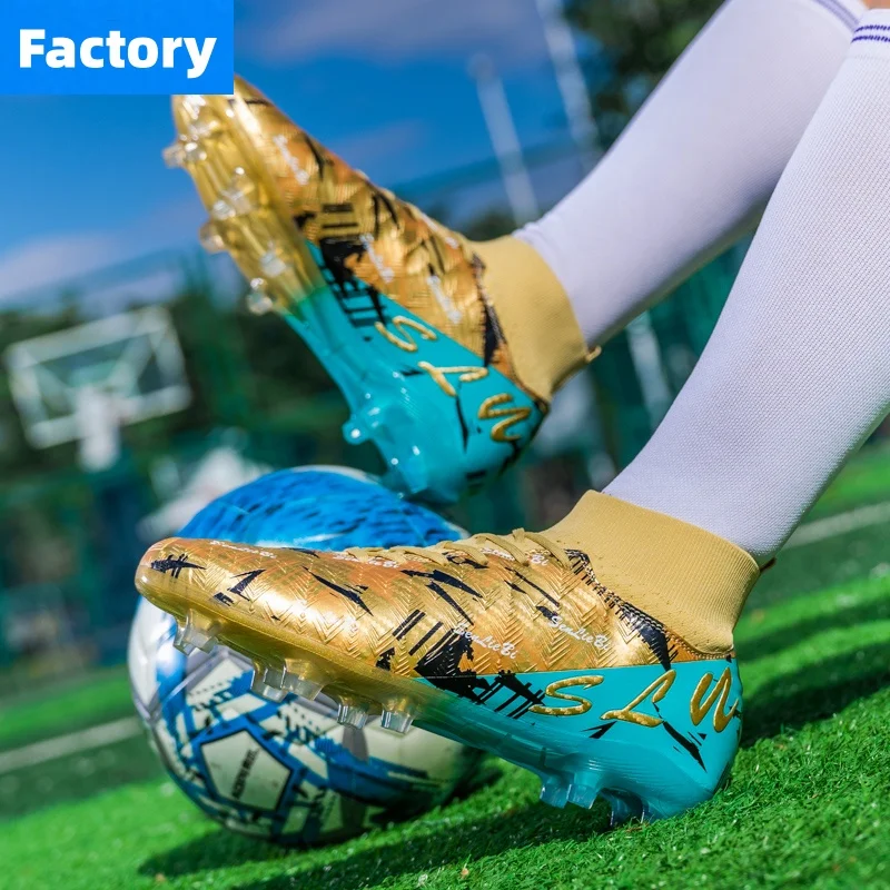 Men's Professional Ultralight Soccer Cleats - Outdoor Sports Training Footwear
