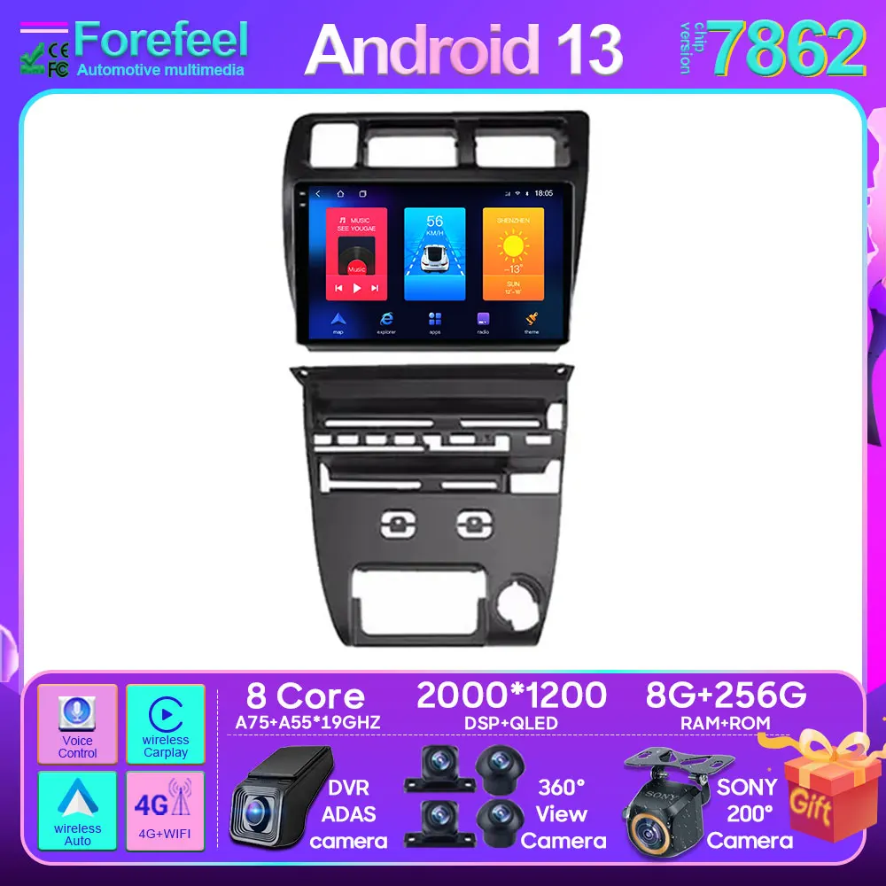

Android 13 For Toyota Corolla Sprinter 1993 - 1997 Car Carplay Stereo Radio Player Multimedia Head Unit GPS Navigation No 2din