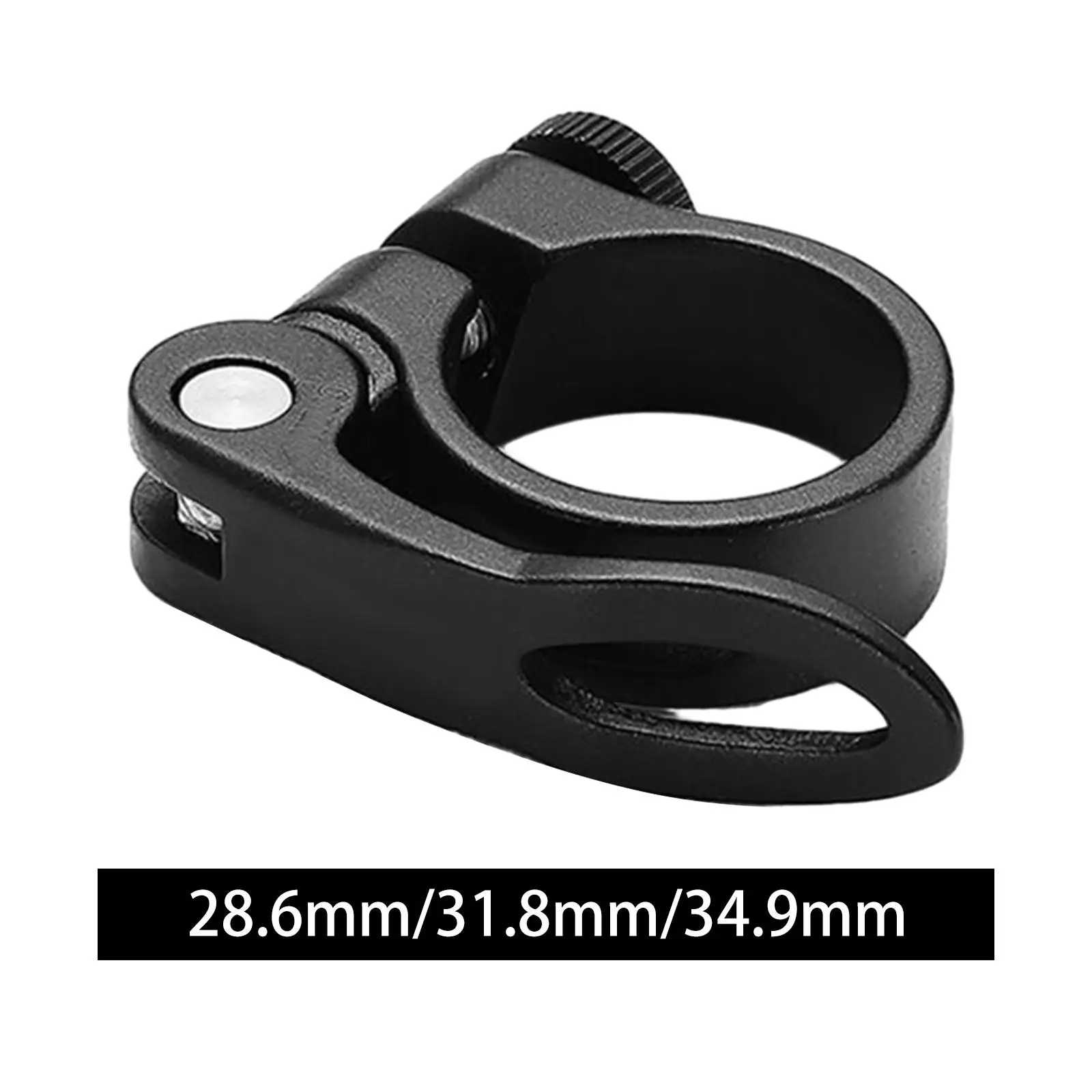 Bicycle Seatpost Clamp Seat Tube Clamp Replacement Accessory Bicycle Quick Release Seat Post Clamp for Mountain Bike