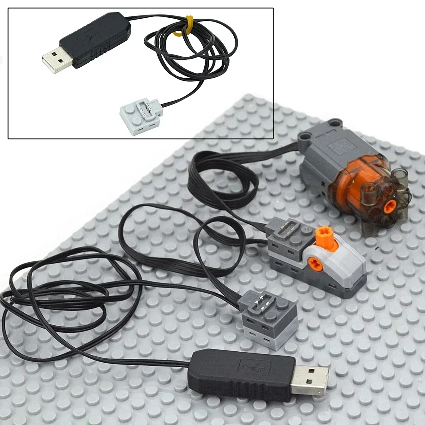 Enhanced Power Function Servo Motor & IR Remote Control Set for Building Blocks - MOC Technical Brick Parts