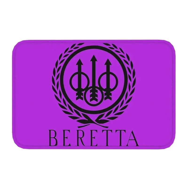 

Beretta Guns Doormat Non-Slip Bath Kitchen Mat Garden Garage Floor Door Entrance Carpet Rug