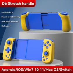 Wireless Mobile Game Controller for Cloud and Remote Gaming (D6 Blue)