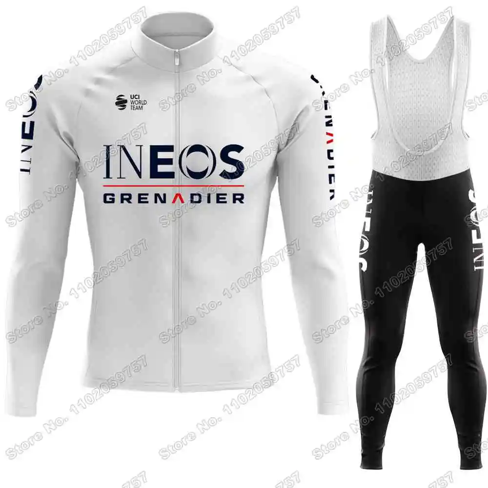 Ineos Completo Mtb Castelli 2023 White INEOS Grenadier Cycling