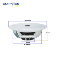 Home 4 Zone Audio Amplifier 7''Android11 Alexa Voice Tuya Smart Home Control Panel 8x30W Channel WiFi Wall Amplifier Speaker set 6